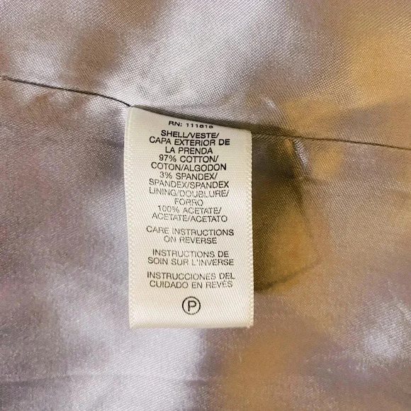 MICHAEL MICHAEL KORS  | Purple Cotton Blend Snakeskin-Print Trench Coat Size M - Picture 10 of 11